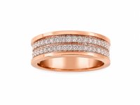Ring Chimento Woman in Rose Gold Diamante 1A07808BB6140